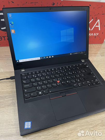 Ноутбук Lenovo T480 i5-7th/8Gb/SSD FullHD