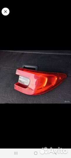 Задний правый фонарь на Renault Kadjar