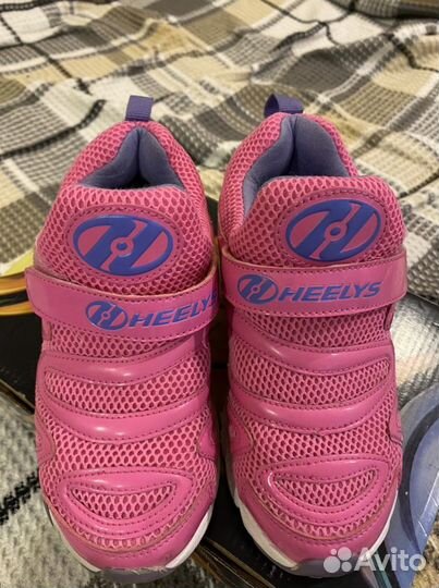 Кроссовки роликовые heelys 32 размер 19 см