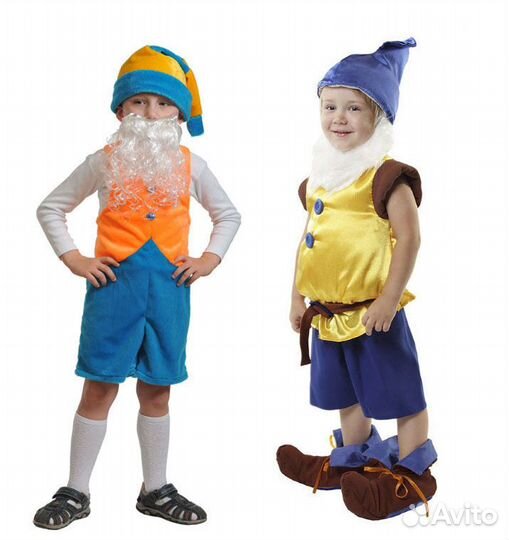 Гномик, эльф, петрушка, олень, лев, бегемот, слон