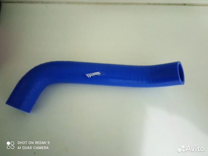 Патрубок радиатора силиконовый Газель