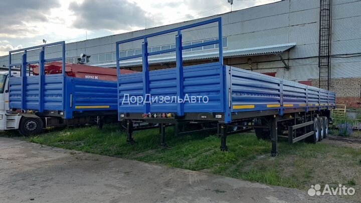 Полуприцеп бортовой ТЗА 588513, 2023