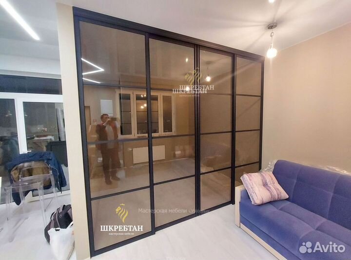 Алюминиевые перегородки межкомнатные