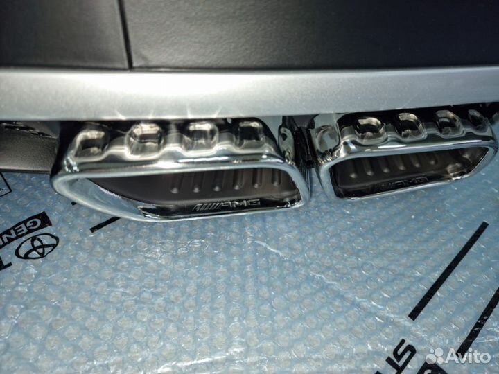 Диффузор бампер Mercedes GLE 167 6.3