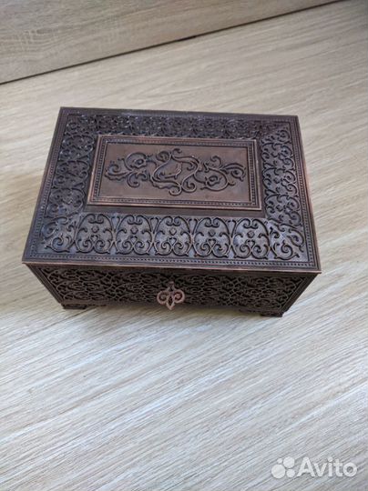 Ларец СССР медный. Оригинал