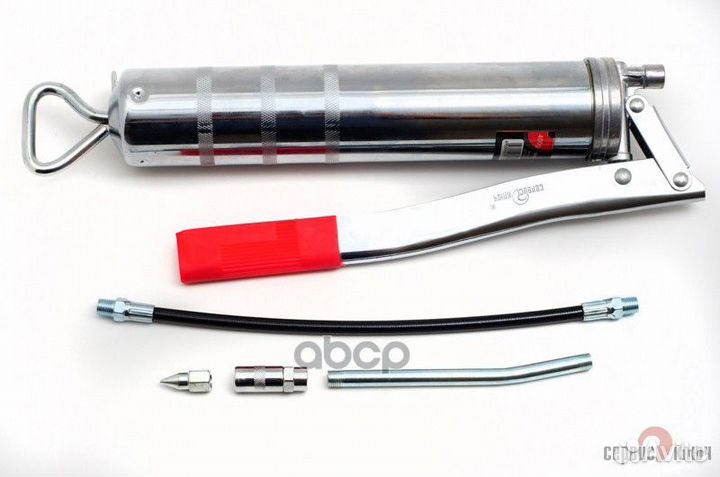 Шприц плунжерный 400 гр. proffi (с фиксированны