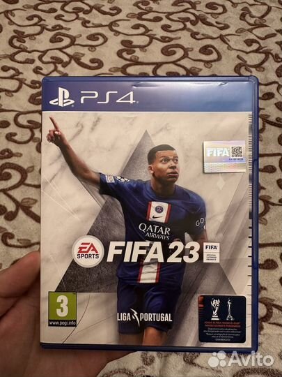 Fifa 23 ps4 диск на русском