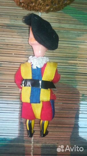 Пупс целлулоидный. Гвардеец