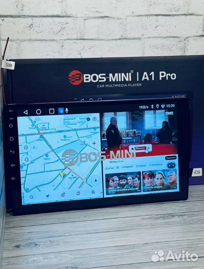 Автомагнитола Android Bos-Mini A1 Pro 4/64 на 9