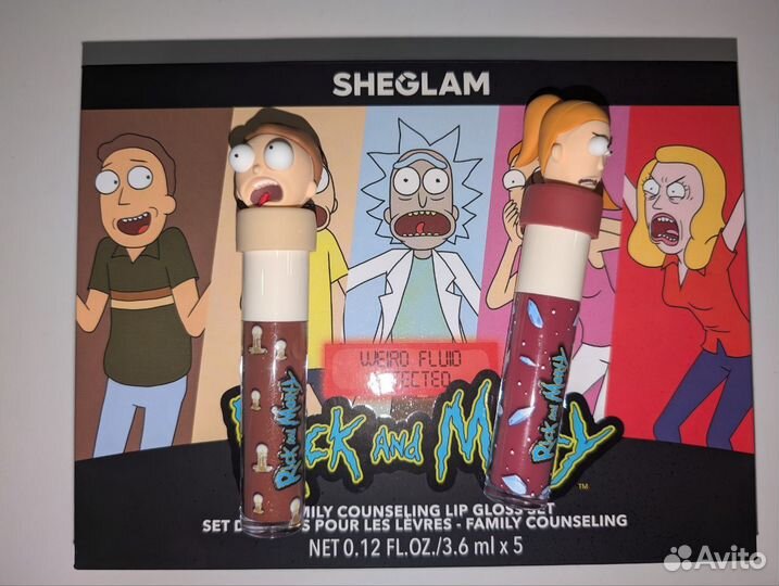 Rick and Morty X sheglam коллекция косметики