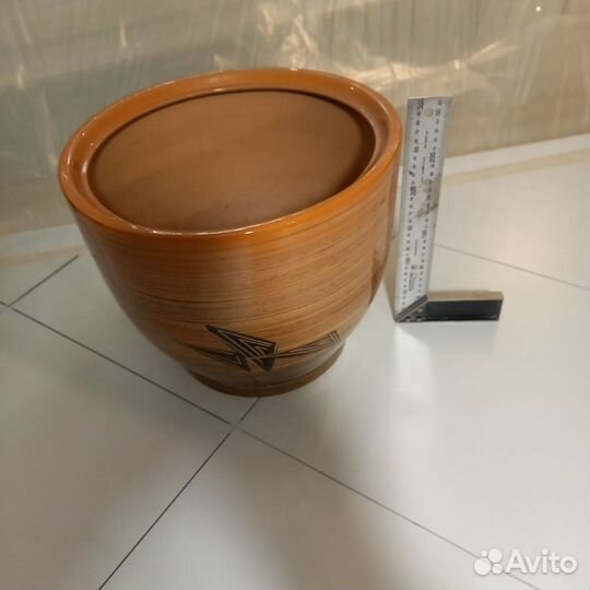 Керамический цвет.горшок на 15л