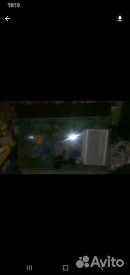 Аквариум совсеми деталями