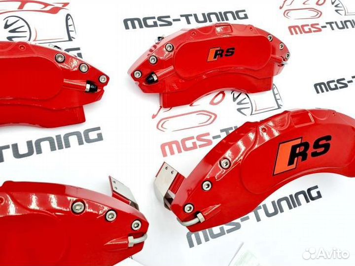 Накладки суппортов RS алюминий Audi Q7 4M S-line