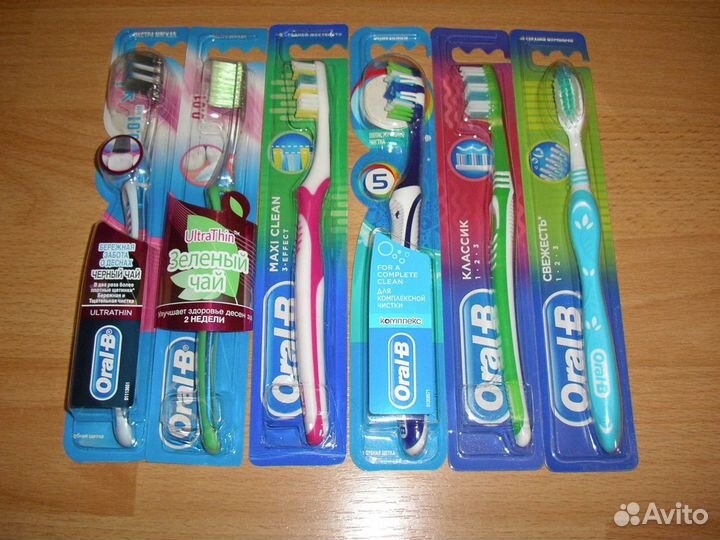 Зубные щетки Oral-B, Colgate, Jordan, R.O.C.S. и т