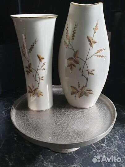 Вазы фарфоровые Kaiser, Bavaria 2 штуки