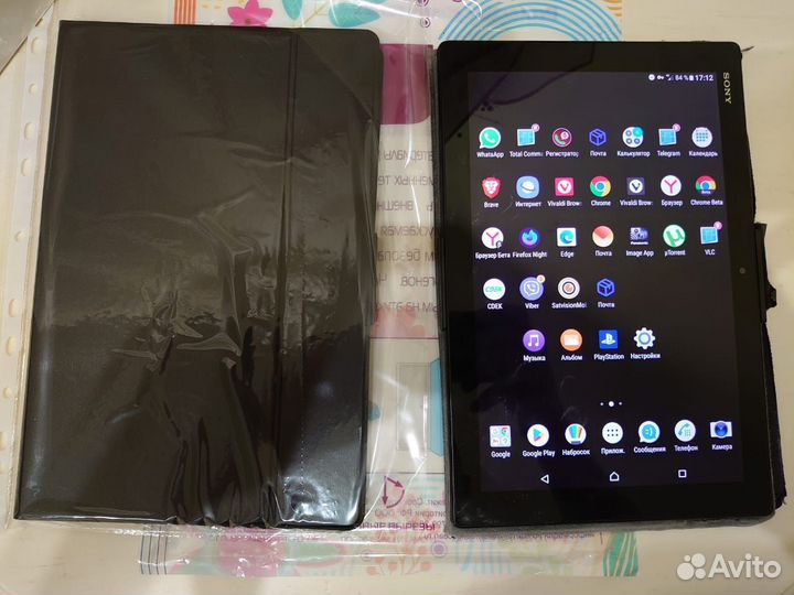 Планшет и чехол Sony xperia tablet z4 spg 771