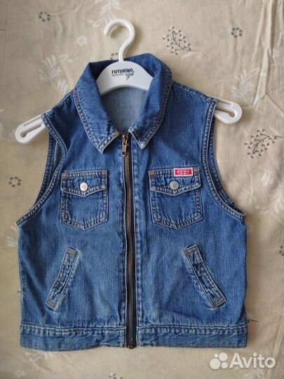 Жилетка джинсовая
