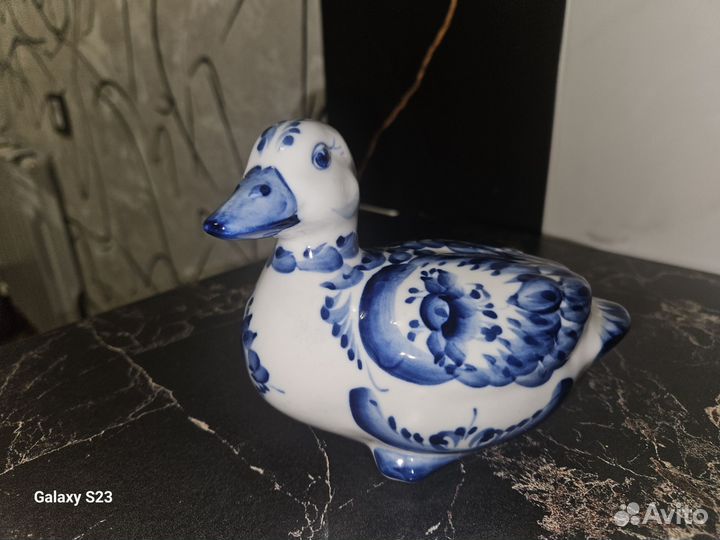 Фигурки животных гжель