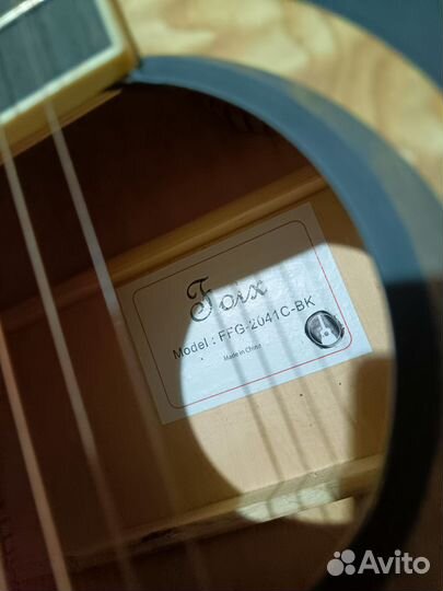 Акустическая гитара foix + аксессуары