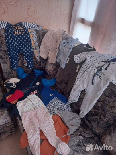 Одежда для мальчика до года