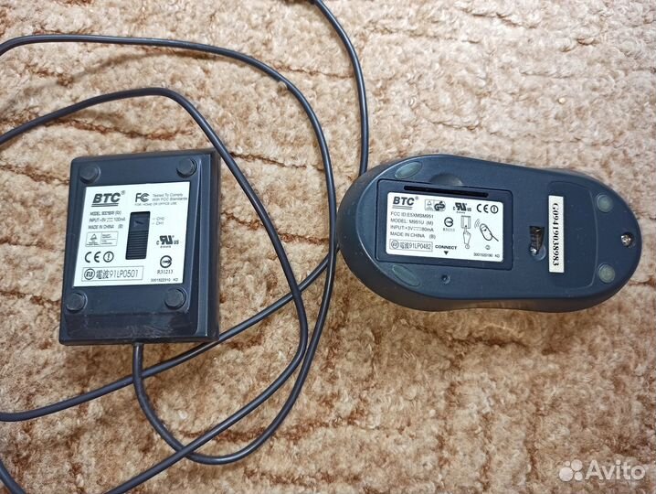 Мышь беспроводная BTC