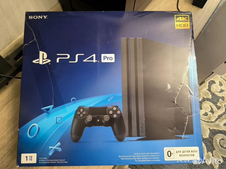 Приставка PS4pro 1тб