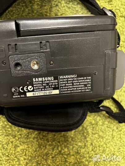 MiniDV Видеокамера Samsung VP-D75i