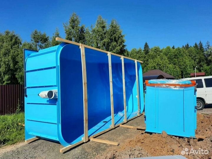 Пластиковый бассейн