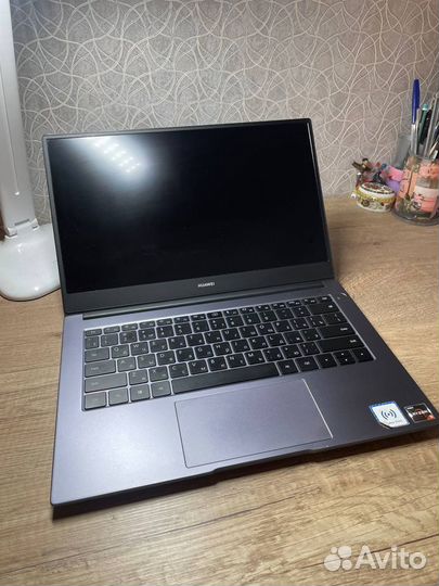 Ноутбук huawei MateBook D 14 серый
