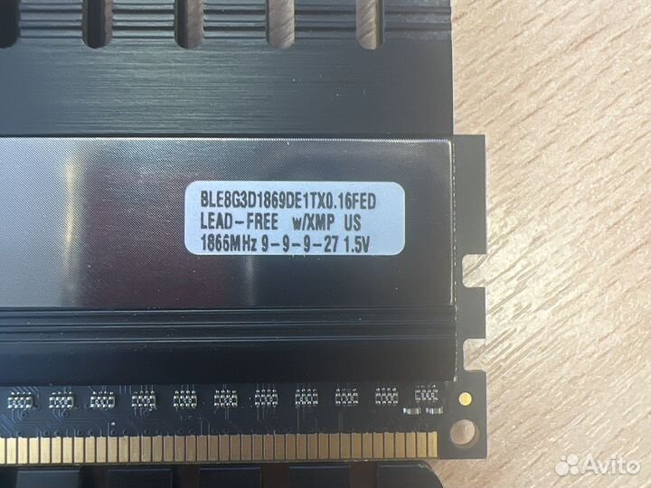 Память Crucial Ballistix Elite DDR3 16gb (2x 8Gb)