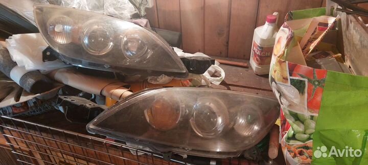 Фары передние на mazda 3 с 2007 года