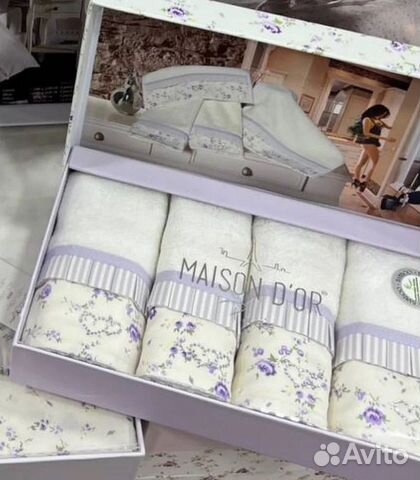 Полотенца roses maison DOR 4- шт - 30*50