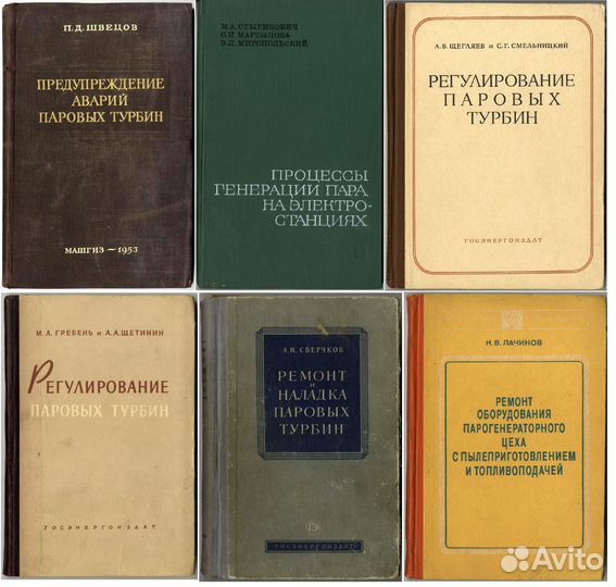 Книги Теплотехника, котлы, турбины