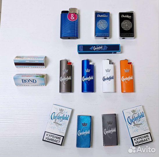 Набор зажигалок Chesterfield