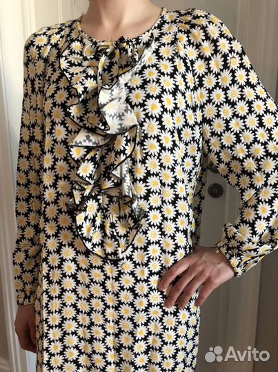 Платье Love Moschino, шелк, размер S/M