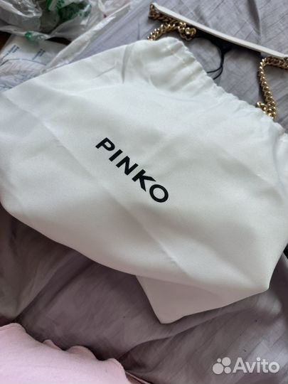 Сумка женская белая pinko