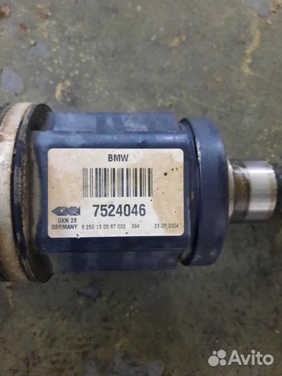 Приводной вал передний правый Bmw X3 2.0D E83 N47