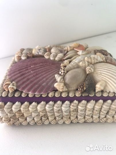 Шкатулка для украшений ракушка