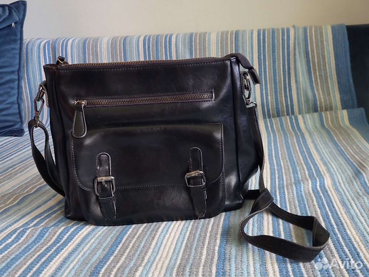 Сумка женская натуральная кожа бу