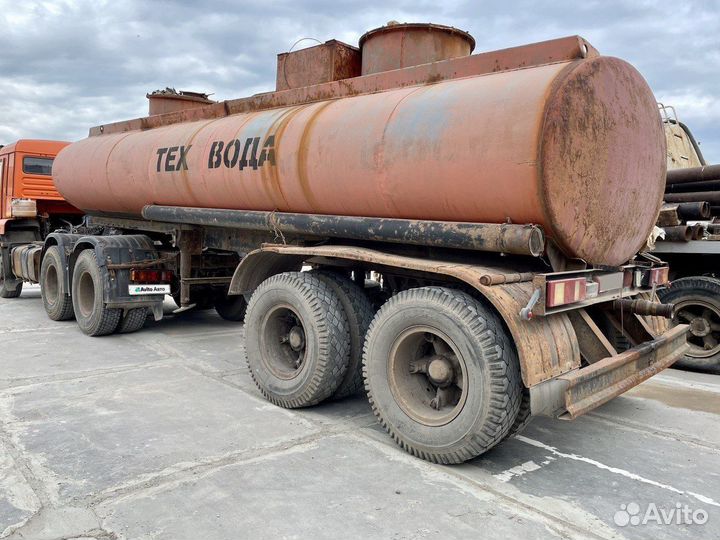 Полуприцеп химическая цистерна Нефаз 96741, 1995