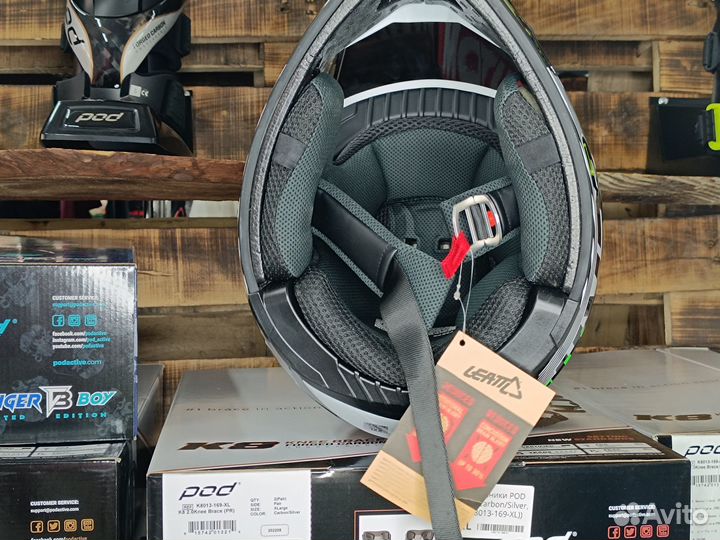 Кроссовый шлем Leatt Moto 3,5 Helmet, Black