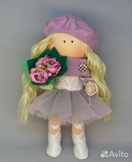 Интерьерная кукла ручной работы «Балерина»