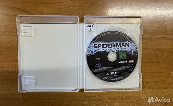 PS3 Spider-Man the Edge of Time (лот 2)