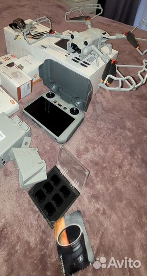 DJI mini 3 PRO RC, fly more combo (+допы)