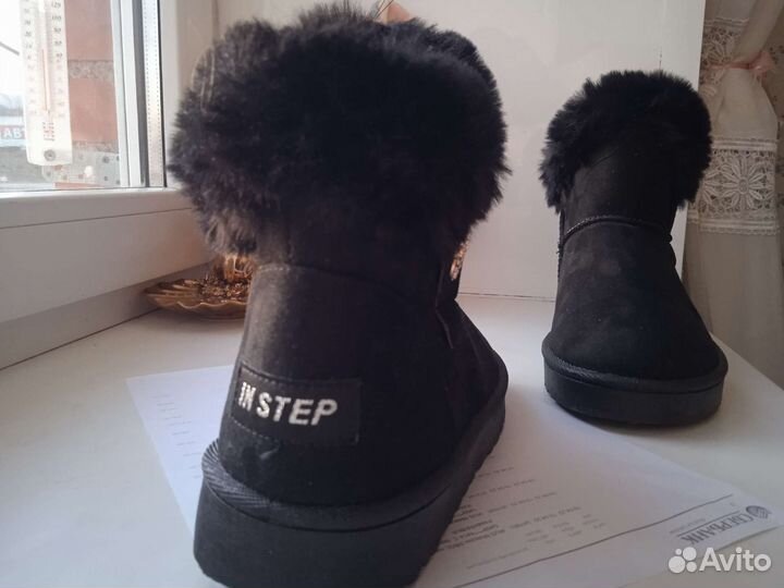 Угги чёрные новые
