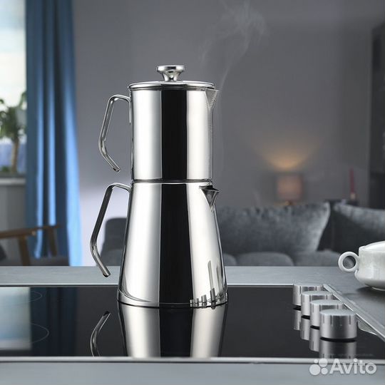 Чайник турецкий двойной Aqua (Korkmaz)