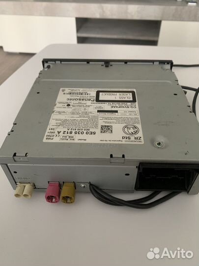 Штатная магнитола на skoda octavia a7