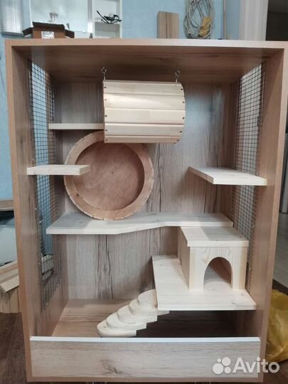 Витрина для дом-х грызунов 95/70/42 