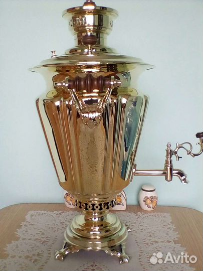 Самовар царский на дровах