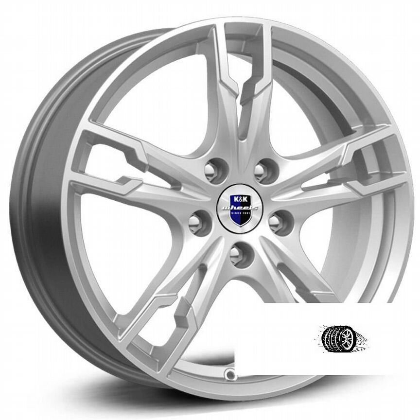 Литые диски K&K 7×R17 5×114.3